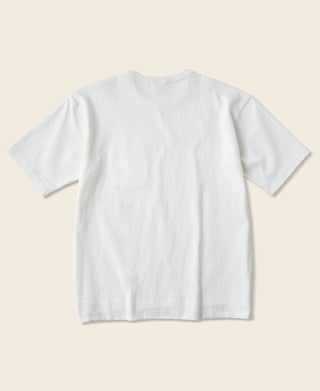 9.8 oz Cotton Classic Pocket T-Shirt - White