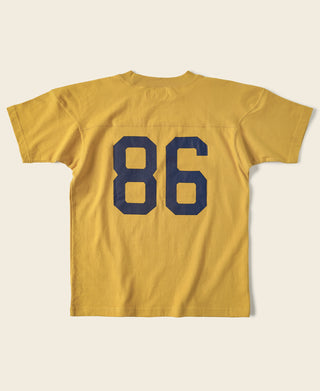 US Naval Football T-Shirt - Yellow