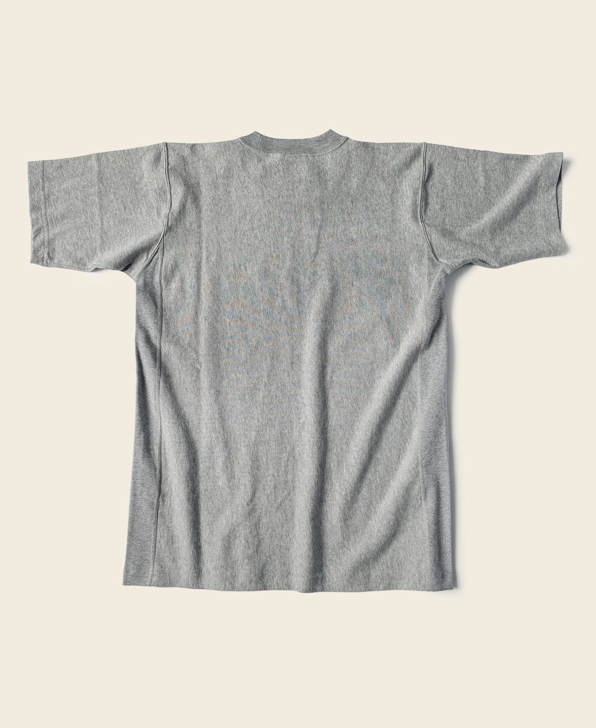 Watchdog Logo-Print Reverse Weave T-Shirt - Gray