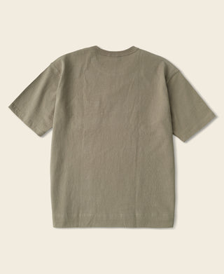 9.8 oz Cotton Classic Pocket T-Shirt - Khaki