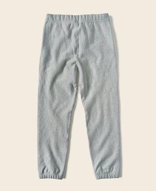 1950s 20.5 oz Terry Cloth Reverse Weave Sweatpants - Gray