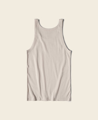 Military Cotton Tank Top - Apricot