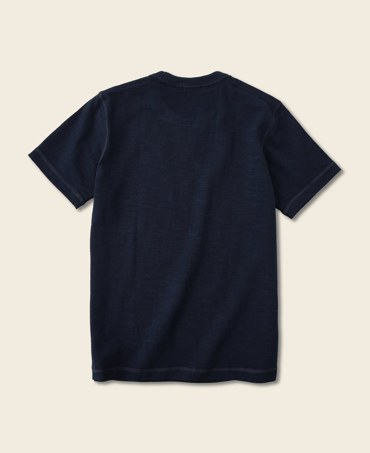 10.5 oz US Cotton Tubular Gusset T-Shirt - Indigo