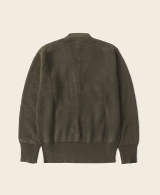 USAAF Type A-1 V-neck Mechanics Sweater - Olive