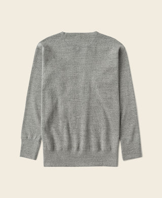 14 oz Side Closing Henley Shirt - Gray