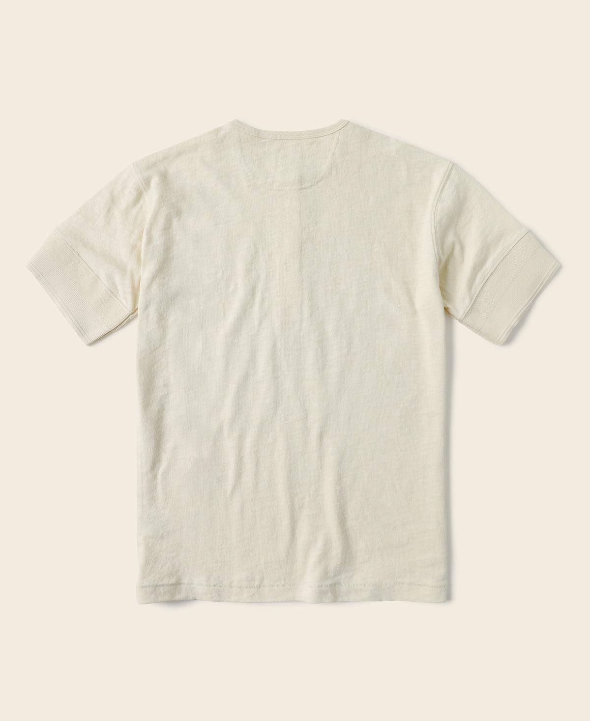 1890s Slub Cotton Henley T-Shirt