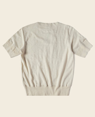 Side Closing Short Sleeve Henley T-Shirt - Embryo
