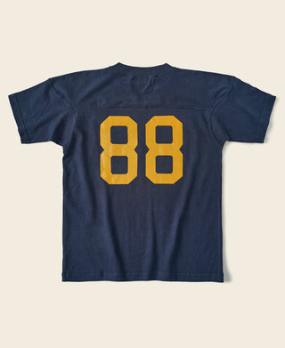 US Naval Football T-Shirt - Navy