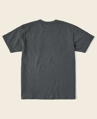 Retro Bison Graphic T-Shirt - Dark Gray