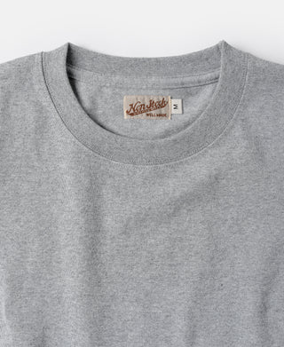 9 oz Cotton Tubular T-Shirt - Gray