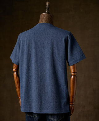 9 oz Cotton Tubular T-Shirt - Denim Blue