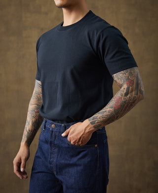 9 oz Cotton Tubular T-Shirt - Black