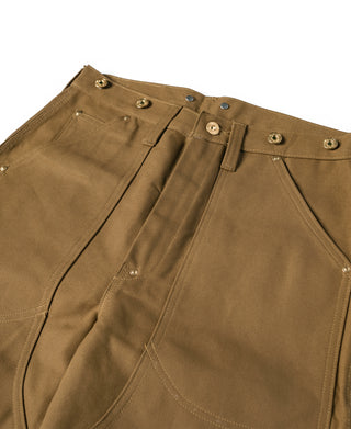 Heavy Duty Canvas Double Knee Pants - Brown