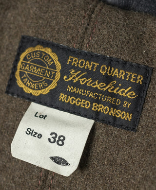 Lot 339 1920s Horsehide Leather Brakeman Coat