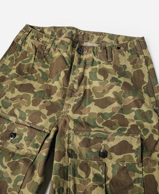 US Army M-1943 Herringbone Cotton Camouflage Pants (Modified)