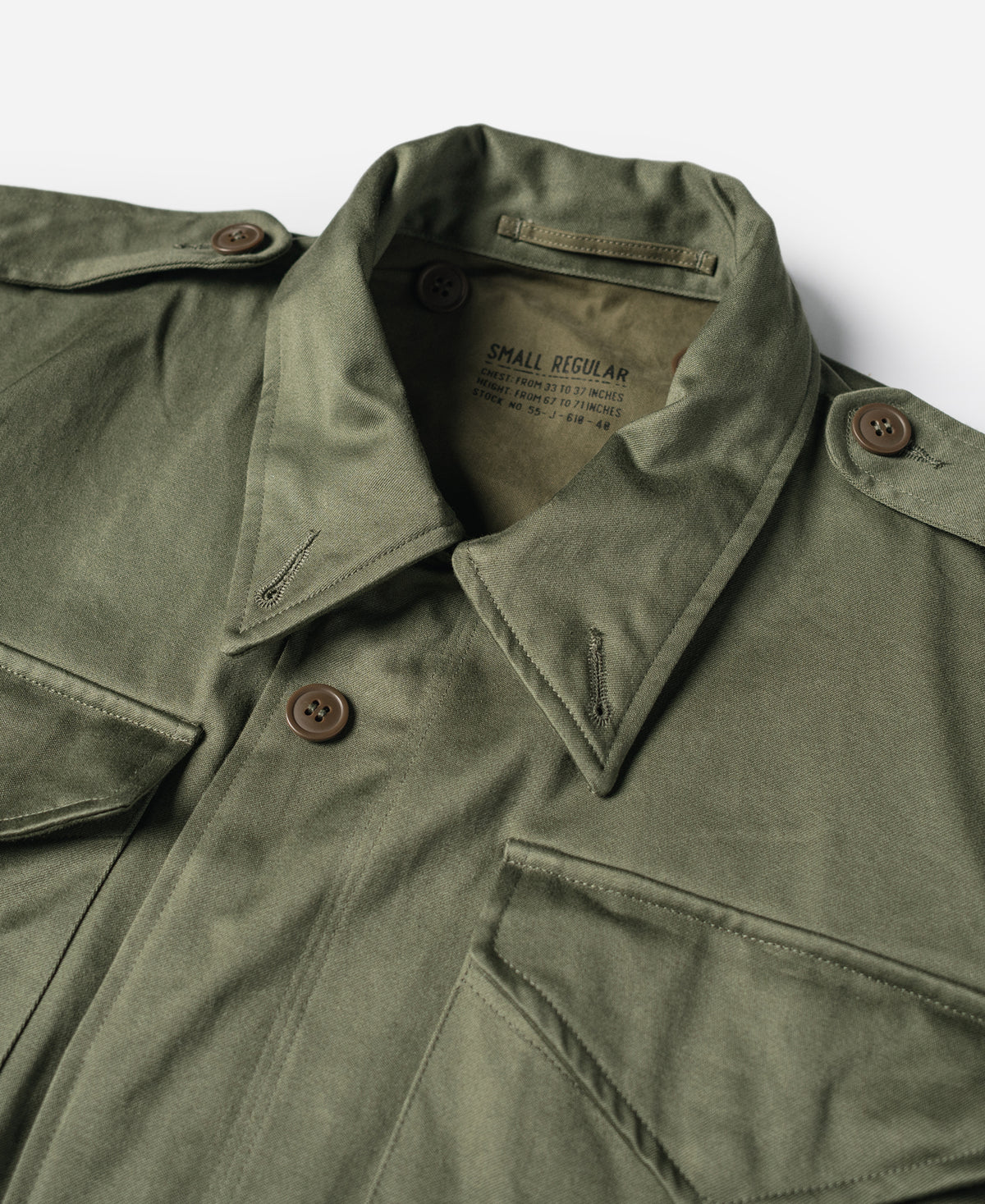 Korean War US Army M-1951 Field Jacket - Olive | Bronson