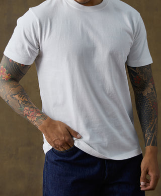 9 oz US Cotton Tubular T-Shirt - White