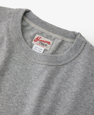 Loopwheel Tubular Athletic T-Shirt - Gray