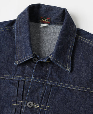 WWII Simplified Model Cowboy Selvedge Denim Jacket