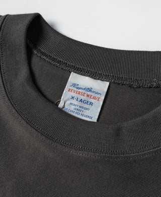 10.6 oz Reverse Weave T-Shirt - Dark Gray