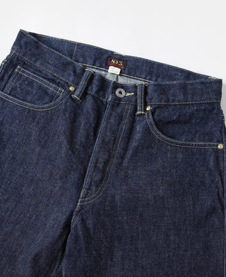 WWII Simplified Model Cowboy Selvedge Denim Jeans