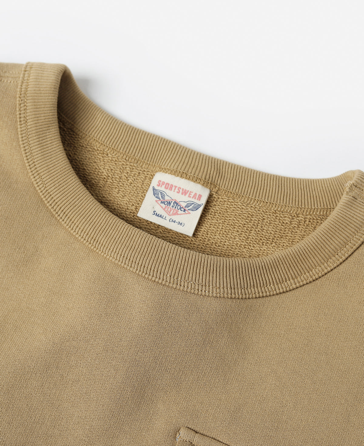 Military Pocket Sweatshirt - Khaki