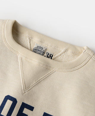 1940s Heavyweight SKI V-Inset Sweater - Apricot