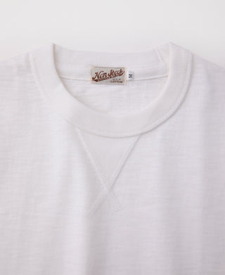 10.5 oz US Cotton Tubular Gusset T-Shirt - White