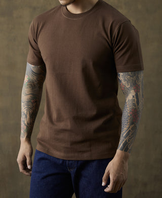 9 oz US Cotton Tubular T-Shirt - Coffee