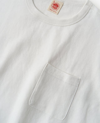 9.8 oz Cotton Classic Pocket T-Shirt - White