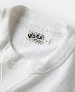 10.5 oz Cotton Tubular Gusset T-Shirt - White