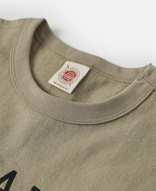 Retro Bison Graphic T-Shirt - Khaki