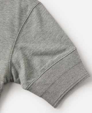 Sleeve Detail of Vintage Short Sleeve Henley T-Shirt