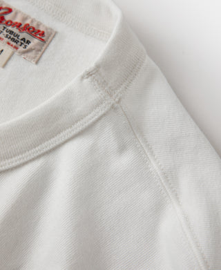 Loopwheel Tubular Athletic T-Shirt - White
