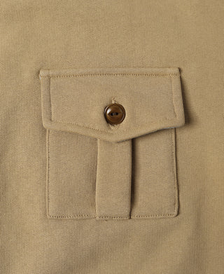 Military Pocket Sweatshirt - Khaki