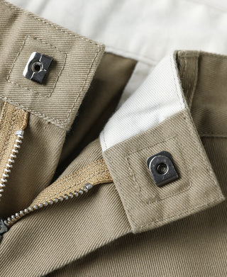 1970s Straight-Leg Work Pants - Khaki