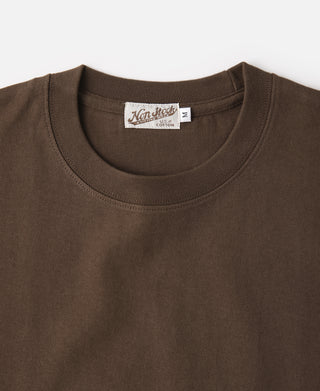 9 oz US Cotton Tubular T-Shirt - Coffee