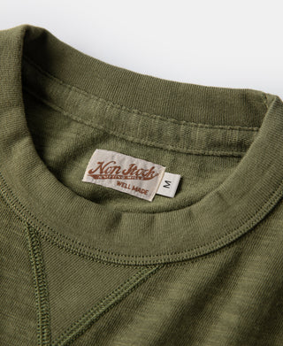 10.5 oz Cotton Tubular Gusset T-Shirt - Green