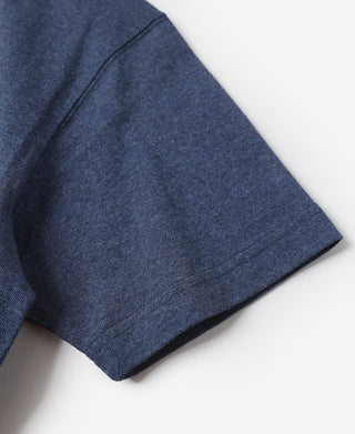 9 oz US Cotton Tubular T-Shirt - Denim Blue