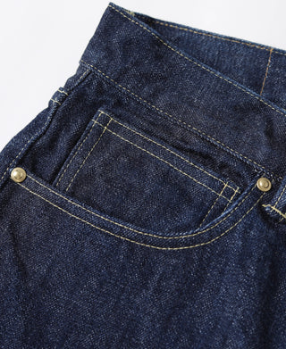 WWII Simplified Model Cowboy Selvedge Denim Jeans