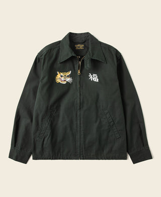 Fox Embroidery Vietnam Souvenir Jacket