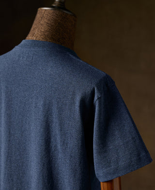 9 oz Cotton Tubular T-Shirt - Denim Blue