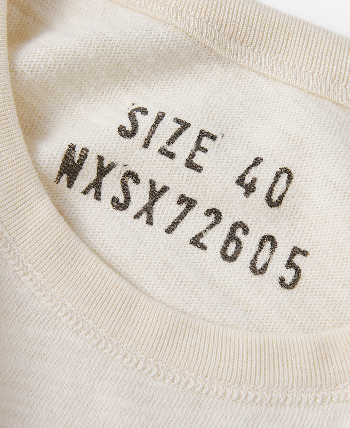 1940s USN Slub Cotton Crew T-Shirt