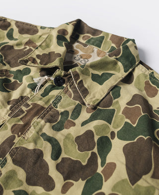 WWII USMC Type P-44 HBT Duck Hunter Camo Jacket