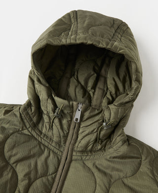 Military Style Quilted Padded Ripstop Nylon Jacket - Experimental Sample