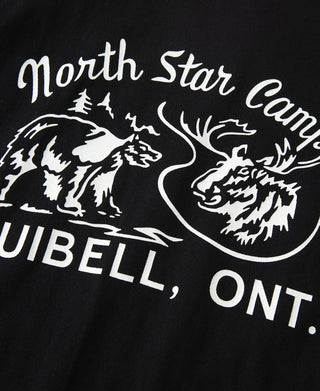 North Star Camp Graphic Jersey T-Shirt - Black