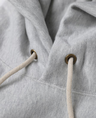 21 oz Military Academy Reverse Weave Hoodie - Gray