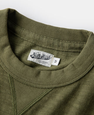 10.5 oz Cotton Tubular Gusset T-Shirt - Green