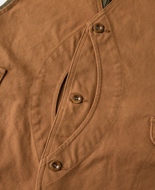 1930s Canvas Game Pockets Vest - Ginger