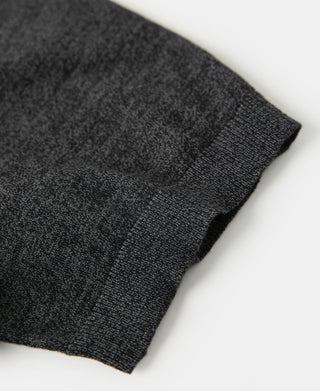1950s Jersey Knit Short Sleeve Crewneck T-Shirt - Dark Gray